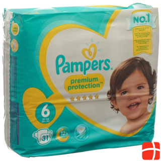 Pampers Premium Protection Gr6 13-18 кг Extra Large Economy Pack 31 S