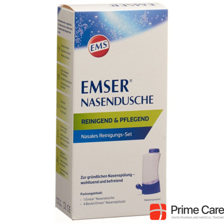 Emser nasal douche + 4 sachets nasal rinsing salt