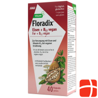 Floradix VEGAN Eisen + Vitamin B12 Kaps 40 Stk