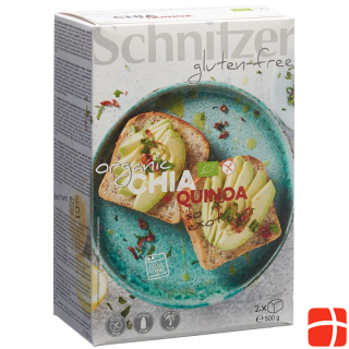 Schnitzer Organic Chia Quinoa Bread 500 g