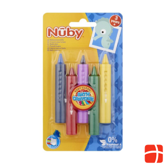 Nuby bath crayons easy to wipe off