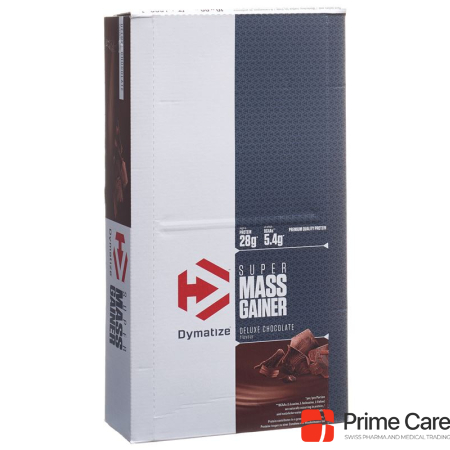 Dymatize Super Mass Gainer Bar Deluxe Chocolate 10 x 90 g