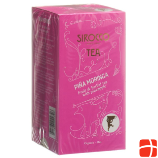 Sirocco tea bags Pina Moringa 20 pcs