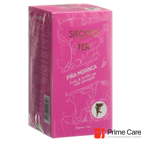 Sirocco tea bags Pina Moringa 20 pcs