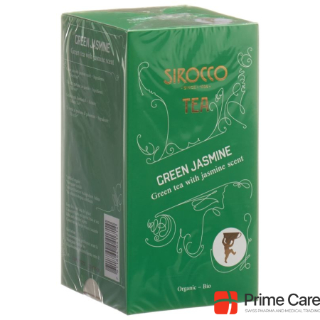 Sirocco Teebeutel Green Jasmine 20 Stk