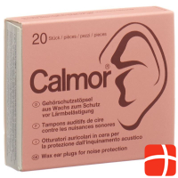 CALMOR Ohrenschutzkugeln Wachs 20 Stk