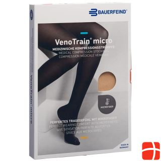 VENOTRAIN MICRO A-D KKL2 M normal/short open toe cream 