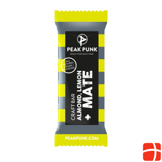Peak Punk Organic Craft Bar Almond Lemon & Mate 38 g