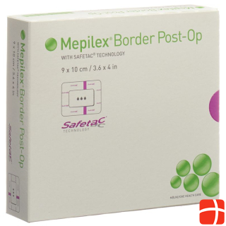 Mepilex Border Post OP 9x10cm 10 Stk