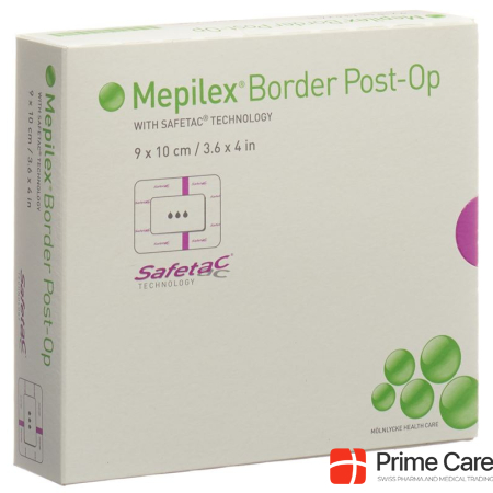 Mepilex Border Post OP 9x10cm 10 pcs.