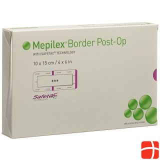 Mepilex Border Post OP 10x15cm 10 pcs.