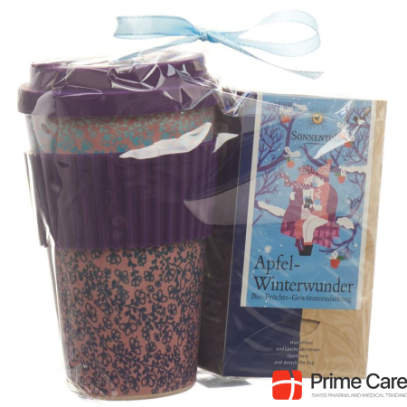 Aromalife Geschenkset Becher&Apfelwinterwunder Tee