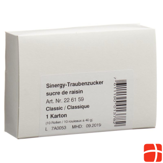 Sinergy Traubenzucker Classic 10 x 40 g