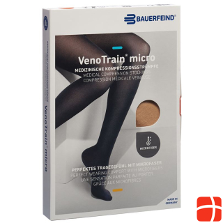 VENOTRAIN MICRO AG KKL2 M plus/short open toe cream Haf