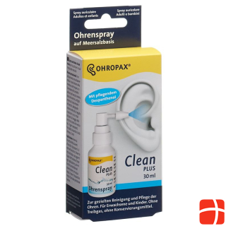 Ohropax Clean Plus спрей для ушей с морской солью 30 мл