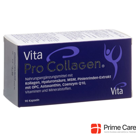 Vita Pro Collagen Caps Jar 90 Capsules