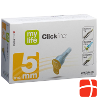 mylife Clickfine Pen needles 5mm 31G 100 pcs.