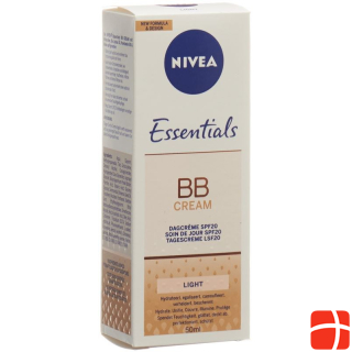 Nivea Face Essentials BB CREAM Light SPF 20 50 ml
