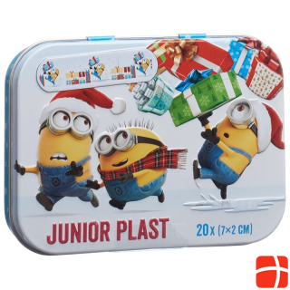 Flawa Junior Plast Strips Minions X-Mas Ds 20 pcs