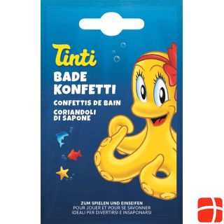 Tinti bath confetti single sachet german/french/italian
