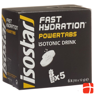 Isostar Power Tabs шипучие таблетки клюква 6 x 10 шт.