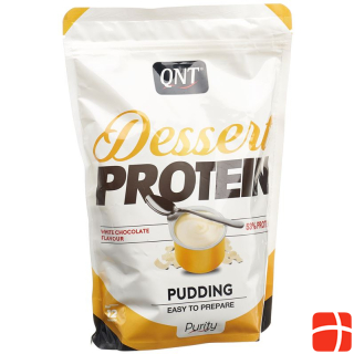 QNT Dessert Protein Pudding White Chocolate 480 г