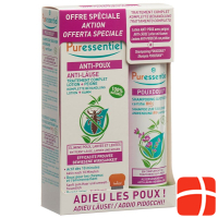 Puressentiel Box anti-lice lotion with comb + lice shampoo Poux
