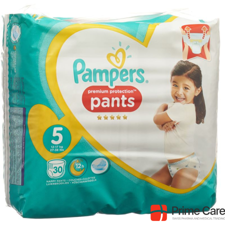 Pampers Premium Protection Pants Gr5 12-17kg Junior Economy Pack 30 