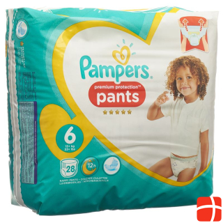 Pampers Premium Protection Pants Gr6 15+kg Extra Large economy pack 