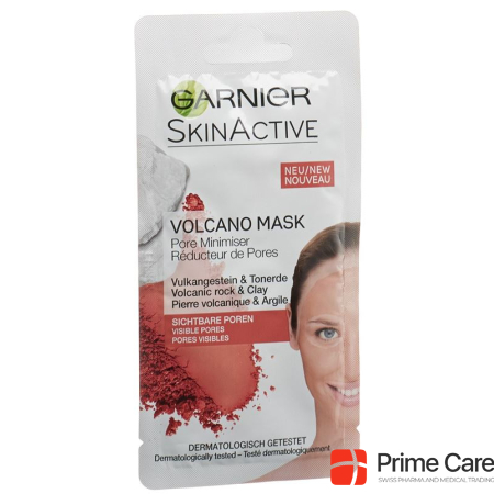 Garnier SkinActive Sachet Mask Pore Minimizer Volcanic 8 мл