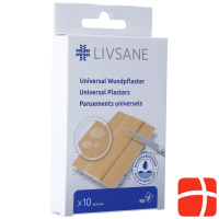 Livsane universal wound plaster 10 pcs