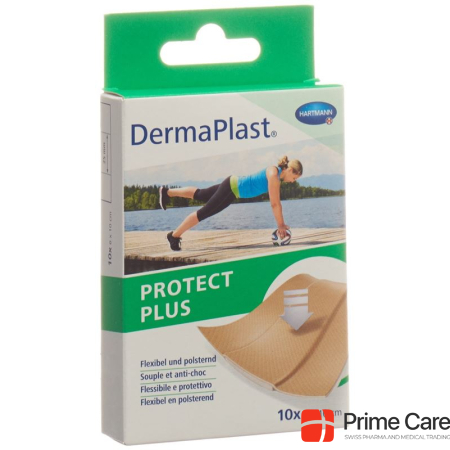 Dermaplast ProtectPlus 6x10cm 10 pcs.