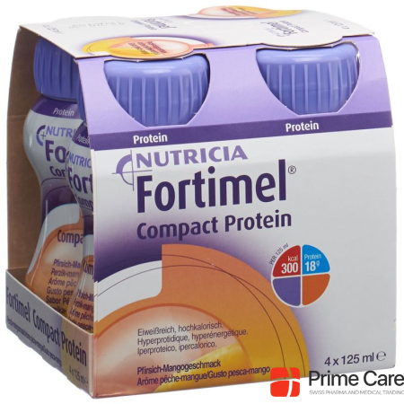 Fortimel Compact Protein Mango 4 fl 125 ml