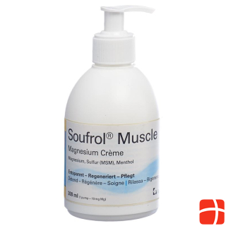 Soufrol Muscle Magnesium Cream Cool Disp 300 ml