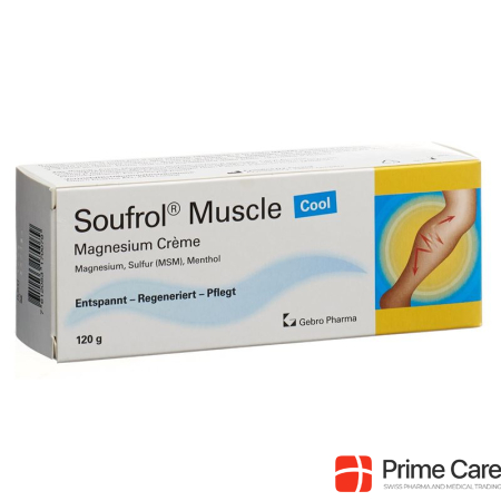 Soufrol Muscle Magnesium Cream Cool Tb 120 g