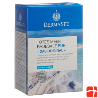 DermaSel Badesalz PUR deutsch französisch italienisch Karton 1.5