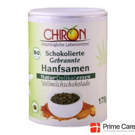 Chiron hemp seeds roasted in whole milk organic Ds 175 g