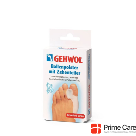 Gehwol bunion pad with toe divider