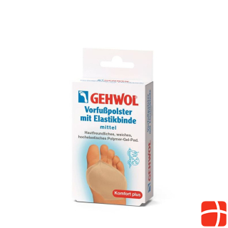 Gehwol forefoot pad with elastic bandage medium