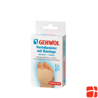 Gehwol forefoot pad with bandage medium left
