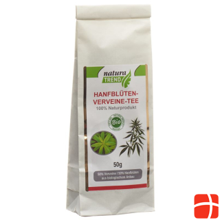 naturatrend organic hemp flower veine tea Btl 50 g