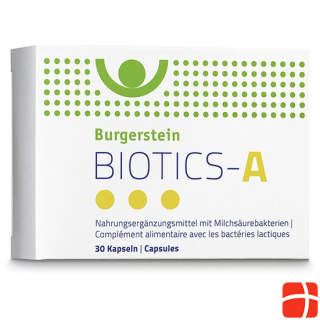 Burgerstein Biotics-A Caps 30 Capsules
