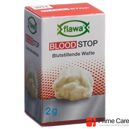 Flawa Hemostatic cotton sterilized glass 2 g