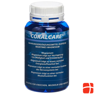 Coralcare Magnesium Caps 500 mg Ds 120 pcs