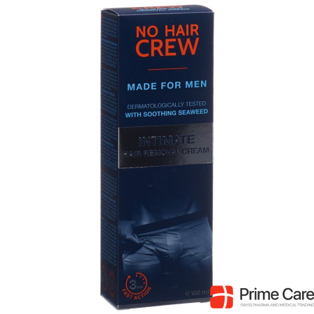 NO HAIR CREW Depilatory cream for intimate area for men Tb