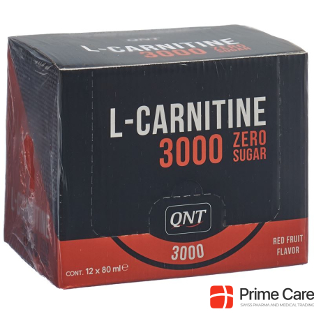 QNT L-Carnitine Shot 3000 mg 12 x 80 ml