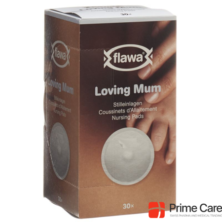 Flawa Loving Mum Classic Nursing Pads 30 pcs