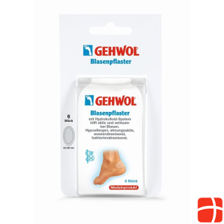 Gehwol blister plaster hydrocolloid system 6 pcs.
