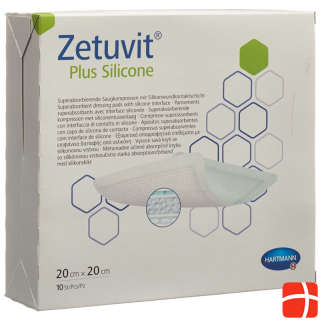 Zetuvit Plus Silicone 20x20cm 10 шт.