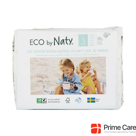 Naty diaper Midi No3 4-9kg 30 pcs